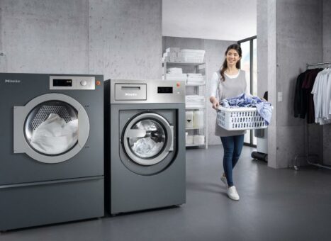 Nachhaltig und digital: Wachstumsstrategien für Wäschereien – live bei Miele auf der EXPOdetergo