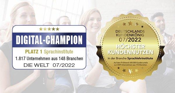 Die KERN AG Training wurde zwei Mal zum Branchengewinner ausgezeichnet