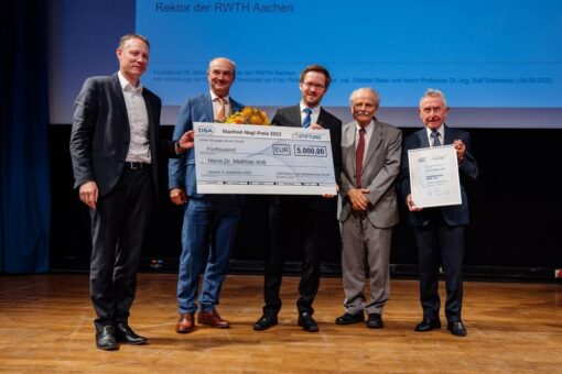 DSA verleiht erstmalig Manfred-Nagl-Preis innerhalb der Fachgruppe Informatik an der RWTH Aachen University