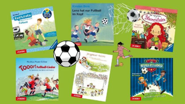 Fußball-(Hör-)Bücher aus dem JUMBO Verlag: