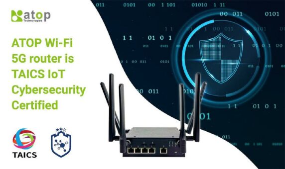 Cybersecurity Level 2 – 5G Router CWR5805 ausgezeichnet