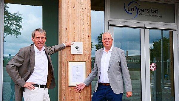 Neubau der Universität Witten/Herdecke als nachhaltiger Bau zertifiziert