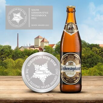 European Beer Star: Weizenbock Vitus erneut mit Edelmetall ausgezeichnet