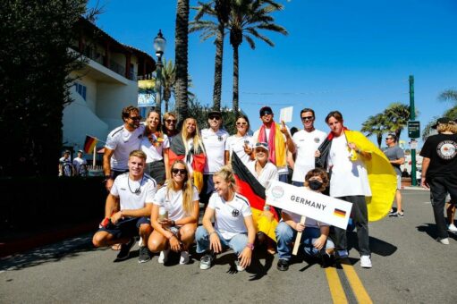 Startschuss für die Road to Paris: Das Surf Team Germany kämpft vom 17.-24.09. bei den ISA World Surfing Games in Huntington Beach um die ersten Quotenplätze für Paris 2024!