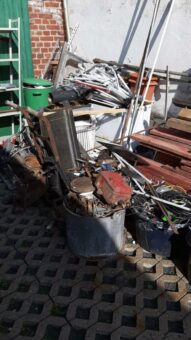 Schrottentsorgung ein normales Alltagsproblem