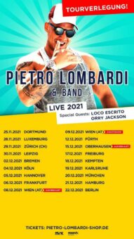 Pietro Lombardi & Band – Tourverlegung