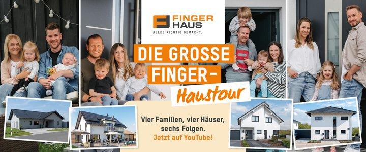 Neues YouTube-Format von FingerHaus: Sechs Videofolgen zu verschiedenen Wohnträumen