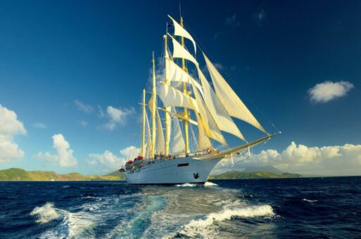 Kreuzfahrt: Star Clippers setzt mit weißen Segeln auf grüne Reisen