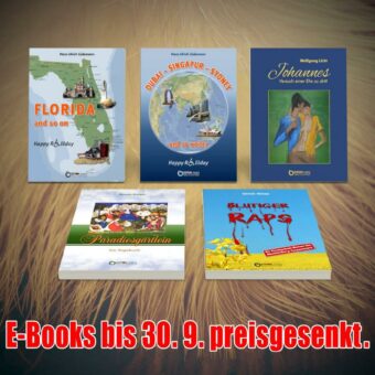 Mit dem Rollstuhl nach Florida und Dubai, ein Nomadenleben auf Zeit und Neujahrspost – Fünf E-Books von Freitag bis Freitag zum Sonderpreis