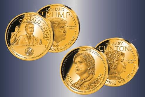 Numismatische Wahlprognose zur US-Präsidentenwahl –  Warum das Bayerische Münzkontor schon vor der Wahl wusste, wer nächster Präsident wird