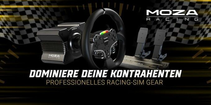 MOZA Racing – Professionelles Sim Racing bei Caseking