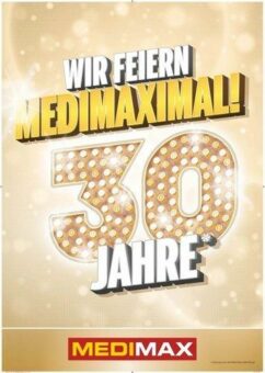 Maximale Geburtstagsparty: 30 Jahre MEDIMAX
