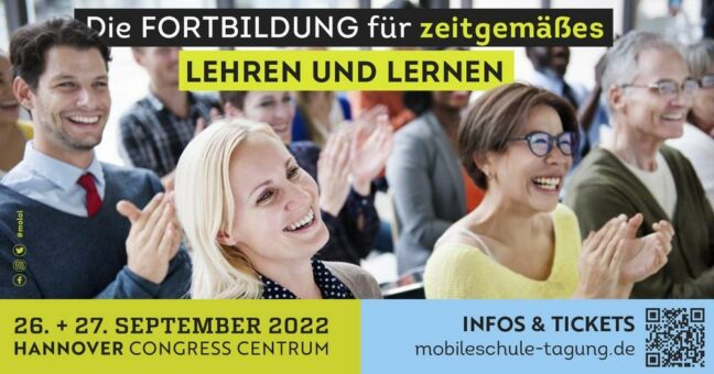 Am Montag startet „mobile.schule TAGUNG“ im Congress-Centrum Hannover