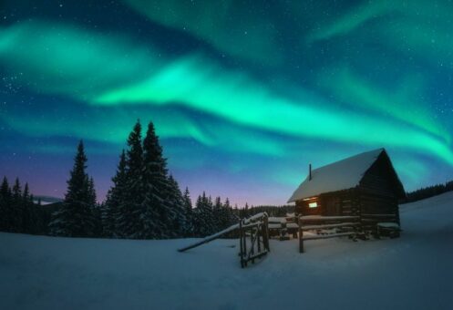 Neues Reise-Highlight: Polarlichter in Lappland entdecken