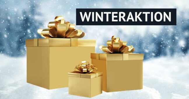 Letzte Chance: Bei der Winteraktion ein Schnäppchen machen!