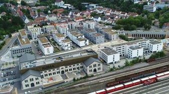 Flächenrecyclingpreis 2022 für Stadtoval Aalen – Sonderpreis für Wohn- und Geschäftsgebäude in Tübingen