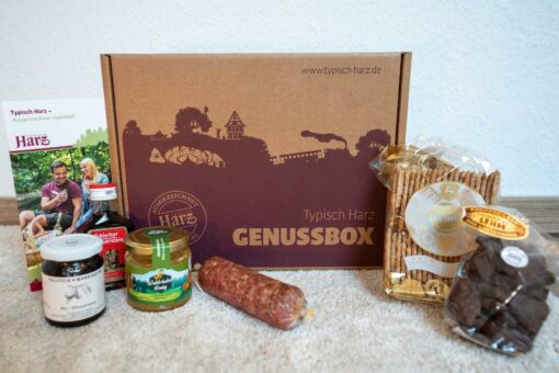 Mit der „Typisch Harz“-Genussbox ein Stück Harz verschenken