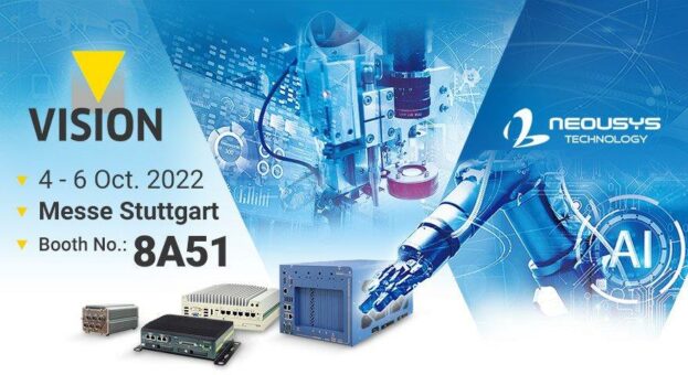 Neousys stellt auf der Vision Stuttgart 2022 eine wassergeschützte Machine Vision-Lösung mit Intel®12.-Gen-CPU vor