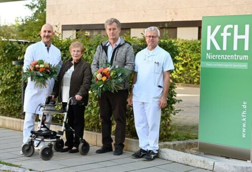 Seit 35 Jahren an der Seite nierenkranker Patientinnen und Patienten: Zwei von ihnen sind seit Beginn dabei