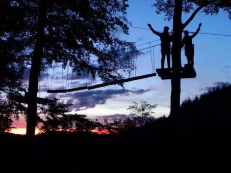 Geister-Zipline-Tour in der Eifel