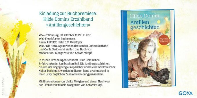 JUMBO und GOYA auf der Frankfurter Buchmesse 2022