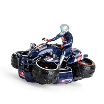 An Land und im Wasser der Hit: das Carrera RC Red Bull Amphibious Quadbike