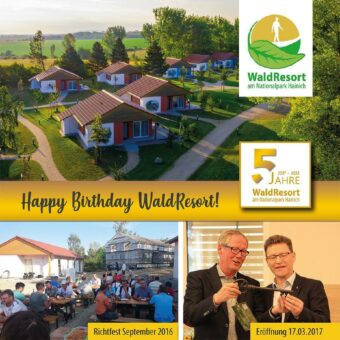 5 Jahre WaldResort am Nationalpark Hainich