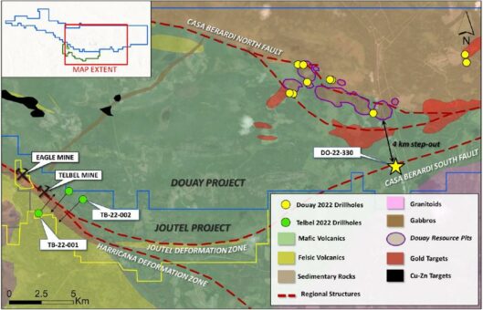 Maple Gold sichert drittes Bohrgerät für Start der Phase-III-Bohrungen auf Eagle und ist auf Kurs, um bis Jahresende 30.000 Meter in seinem gesamten Projektportfolio in Quebec abzuschliessen