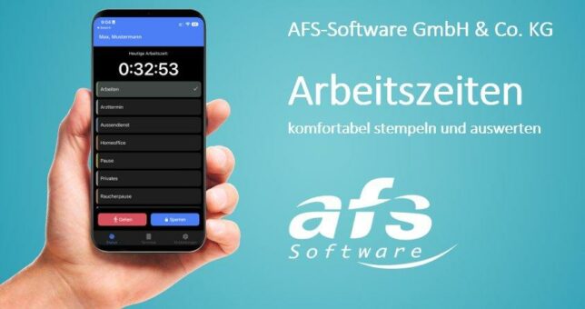 Arbeitszeiterfassung von AFS-Software
