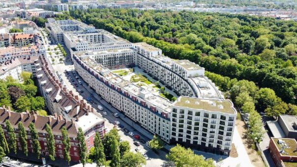 Welfengarten München: Erstes Wohnquartier für nachhaltigen Betrieb nach SustainFM zertifiziert