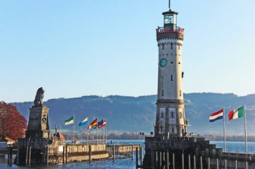 Kreatives Andenken des Campingpark Gitzenweiler Hof zum Hundertwasserjahr in Lindau