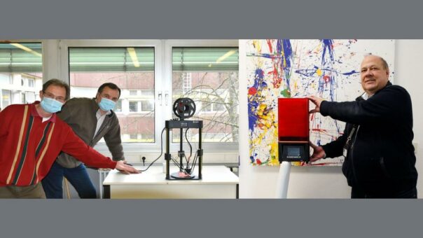 Compart spendet 3-D-Drucker an das Berufsbildungswerk Mosbach-Heidelberg
