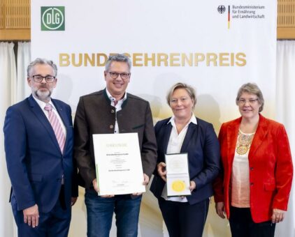 Bundesehrenpreis in Gold für Birkenhof-Brennerei
