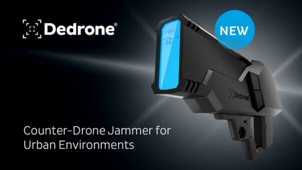 Dedrone präsentiert neuen Drohnen-Störsender für urbane Gebiete