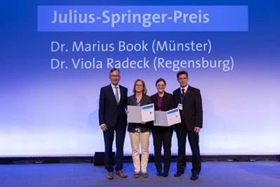 Julius-Springer-Preis für Ophthalmologie 2022 vergeben