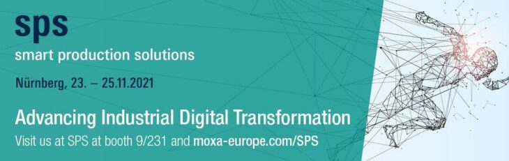 Moxa hilft auf der SPS 2021 der Industrie, die d(OT)s zu verbinden