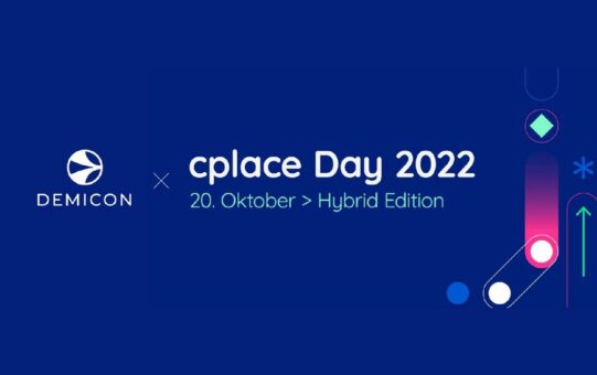 DEMICON ist als Experte für agiles Projektmanagement beim cplace Day am 20. Oktober 2022 vertreten