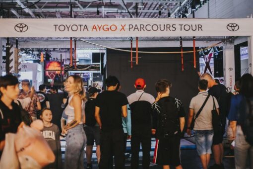 Großes Finale der Toyota Aygo X Parcours-Tour