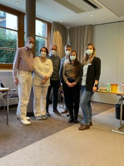 Die Mooswaldklinik im Gesundheitsresort Freiburg ist ab 19.01.2022 offizieller öffentlicher Impfstützpunkt in Freiburg