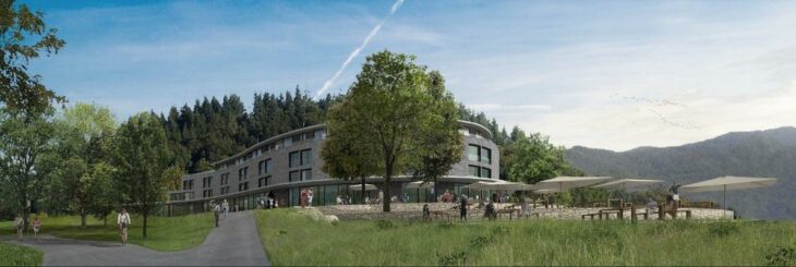 Richtfest in Freiburg-Horben am 17. September 2021:  Fertigstellung des Gesundheitsresorts Schwarzwald Luisenhöhe schreitet voran