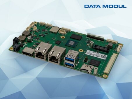 Kompaktes Format mit Machine Learning Power: DATA MODUL präsentiert neues Board der flexiblen i.MX8M-Serie