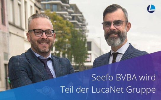 LucaNet akquiriert belgischen Vertriebspartner Seefo