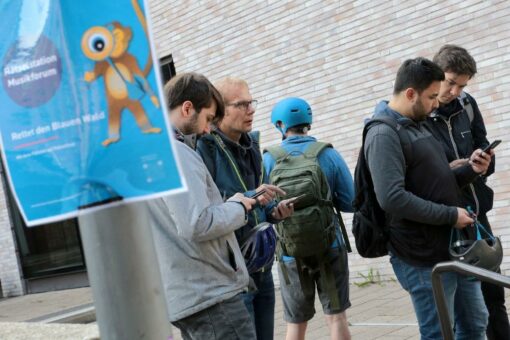 Online und auf dem Rad kann weiter gerätselt werden