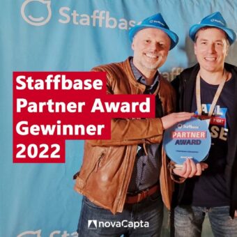 novaCapta gewinnt Staffbase Partner Award in der Kategorie „Contribution Champion 2022“