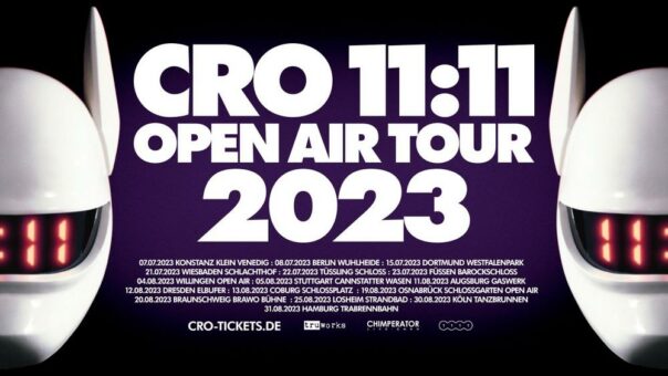 CRO kommt 2023 ins Upland – Willingen Open Air präsentiert erstes Highlight!