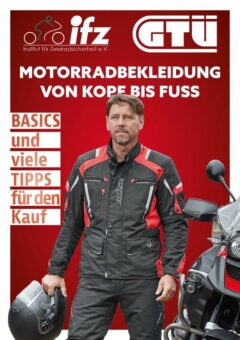 „Motorradbekleidung von Kopf bis Fuß“: Neuauflage der Broschüre in überarbeiteter Form