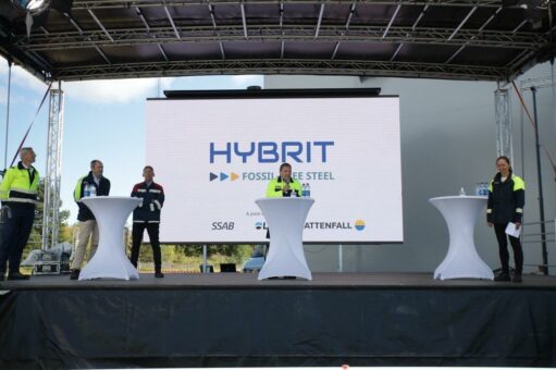 HYBRIT – Vattenfall, SSAB und LKAB und starten die weltweit erste Pilotanlage für fossilfreien Stahl