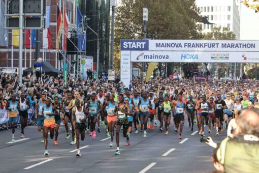 Kenianischer Doppelsieg beim Mainova Frankfurt Marathon