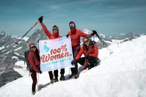 Weltrekord: 80 Frauen aus 25 Ländern besteigen gemeinsam das Breithorn