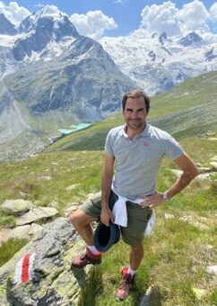 Roger Federer im Team mit Schweiz Tourismus